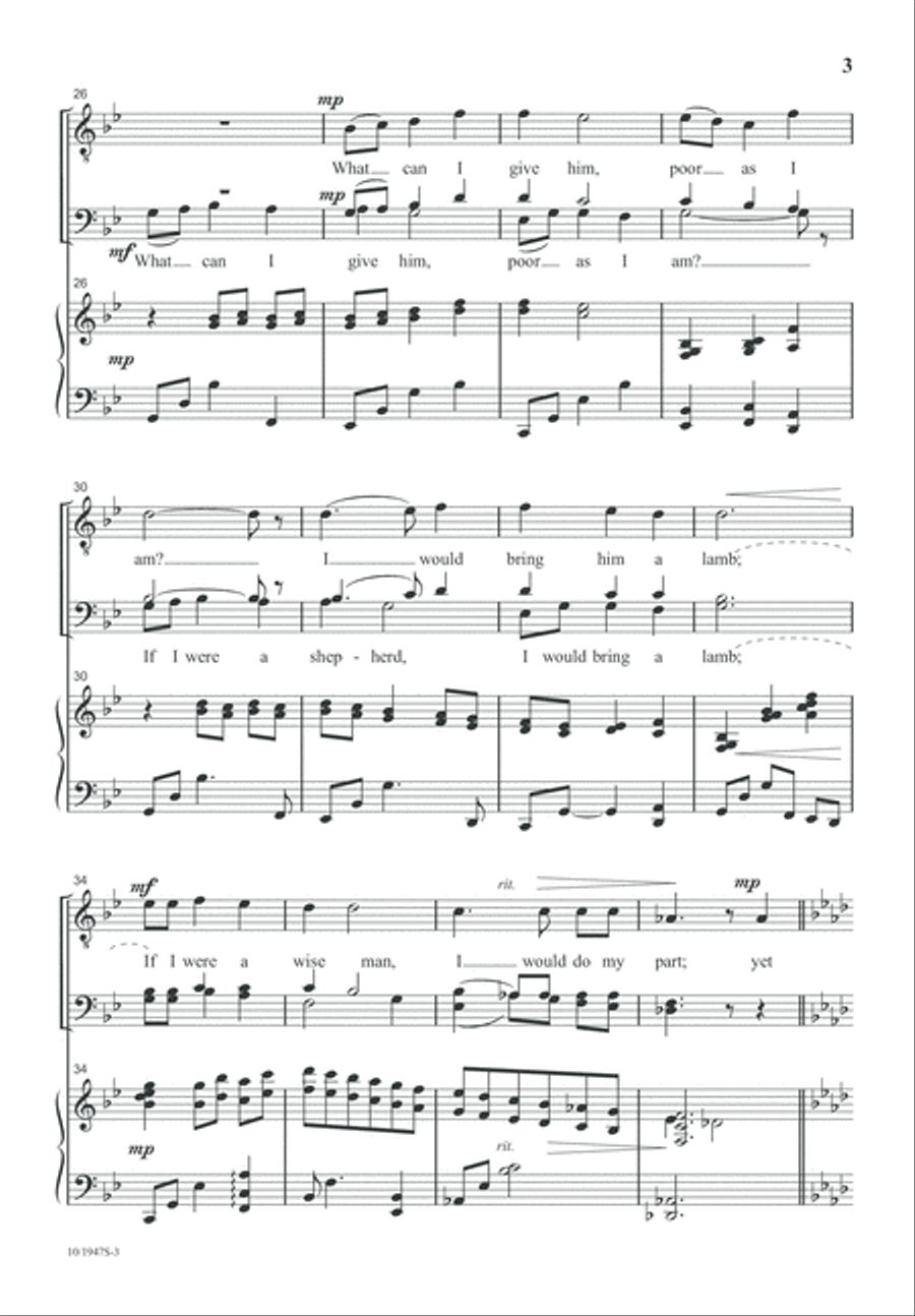 In the Bleak Midwinter In the Bleak Midwinter TTB scores gallery preview page 4