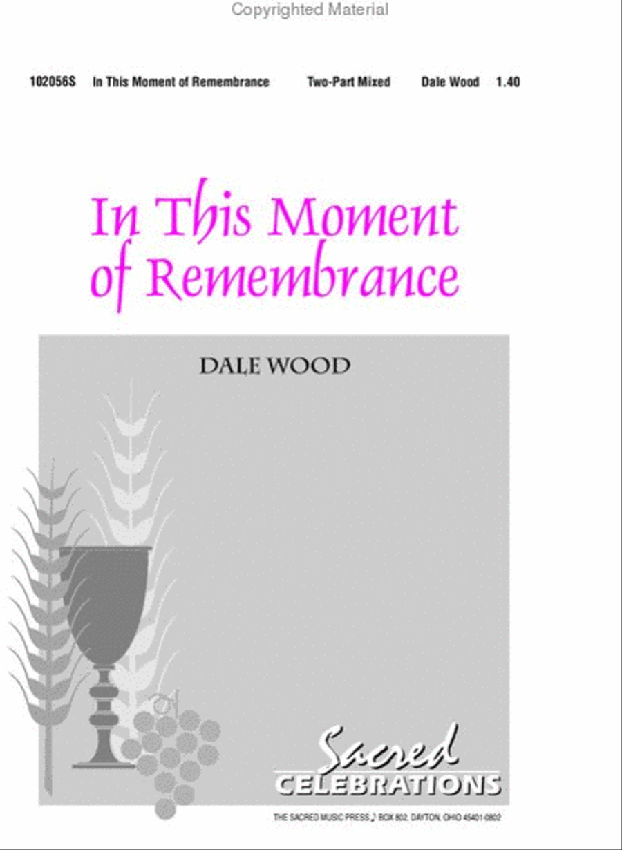 In This Moment of Remembrance 2-Part scores gallery preview page 2