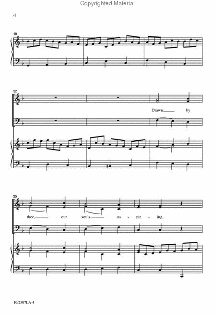 Jesu, Joy of our Desiring 3-Part scores gallery preview page 4