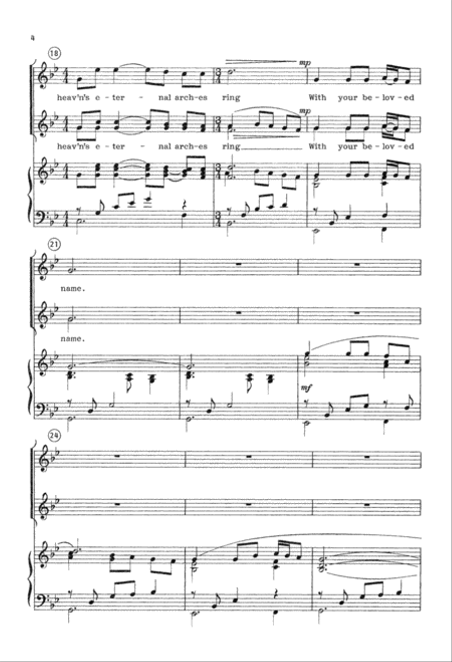 Jesus, Emmanuel Jesus, Emmanuel Unison Choir scores gallery preview page 5