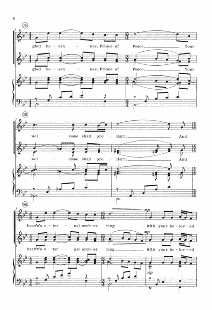 Jesus, Emmanuel Jesus, Emmanuel Unison Choir scores gallery preview page 7