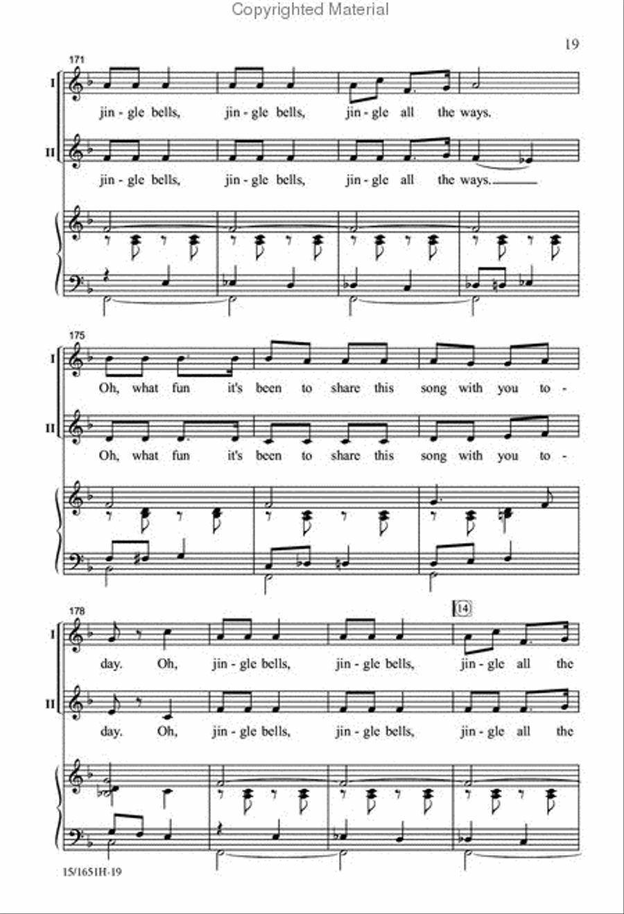 Jingle All the Ways Jingle All the Ways 2-Part scores gallery preview page 19