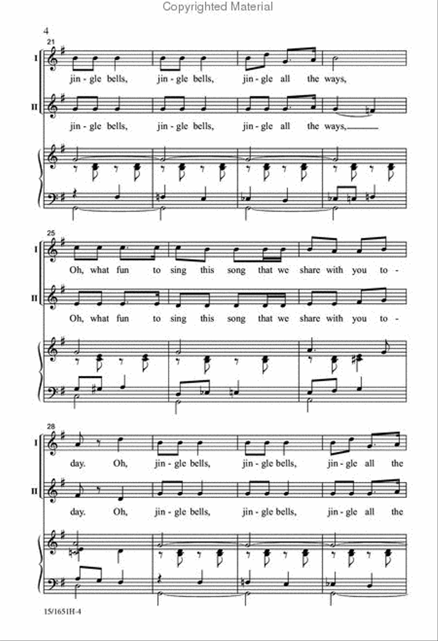 Jingle All the Ways Jingle All the Ways 2-Part scores gallery preview page 4