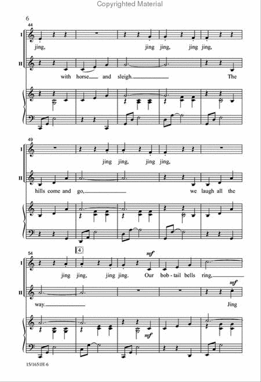 Jingle All the Ways Jingle All the Ways 2-Part scores gallery preview page 6
