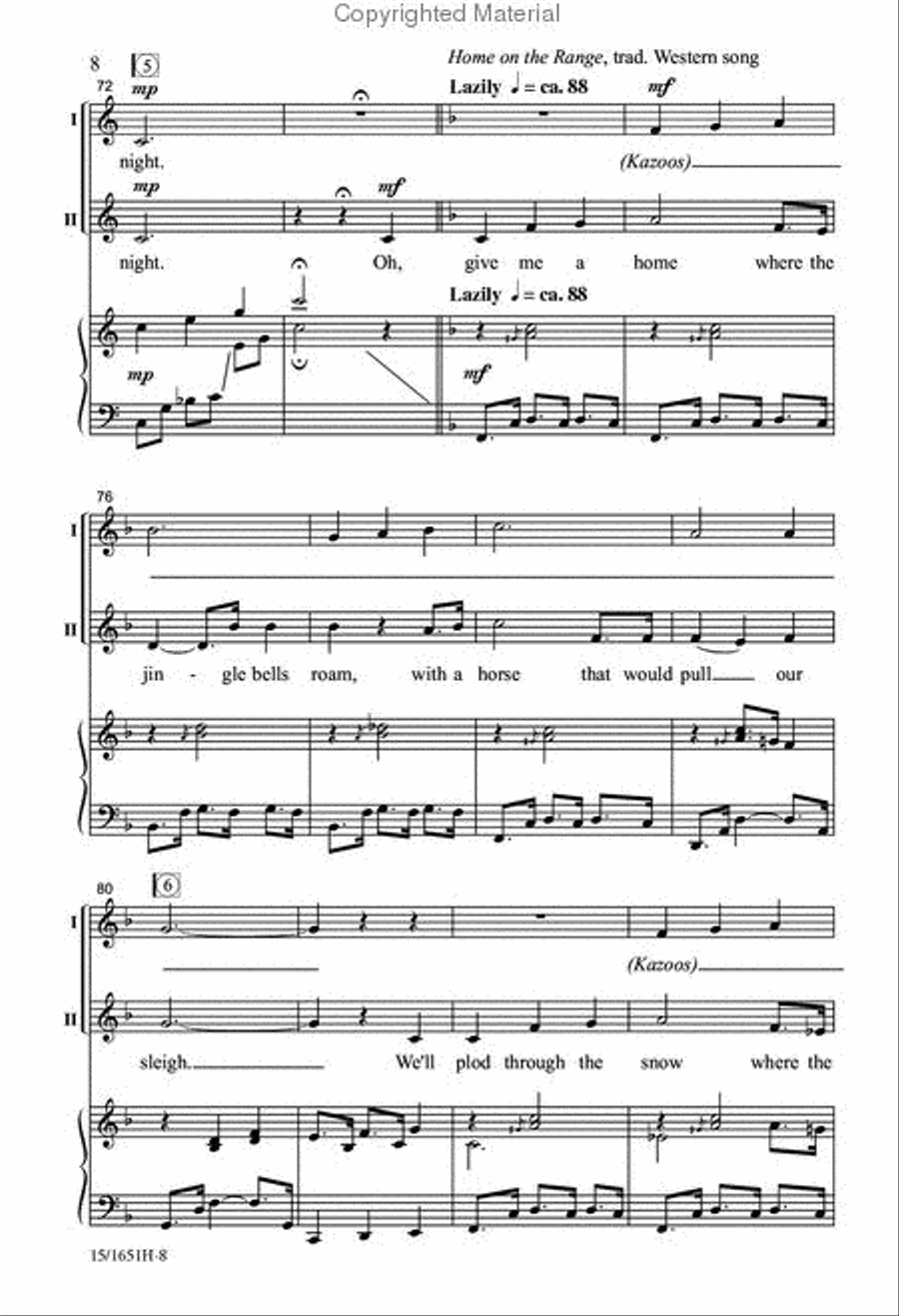 Jingle All the Ways Jingle All the Ways 2-Part scores gallery preview page 8