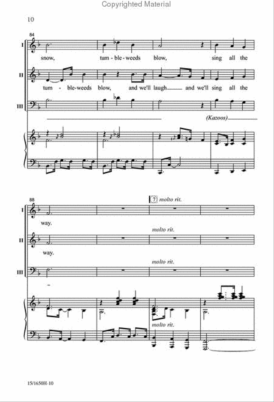 Jingle All the Ways Jingle All the Ways 3-Part scores gallery preview page 11