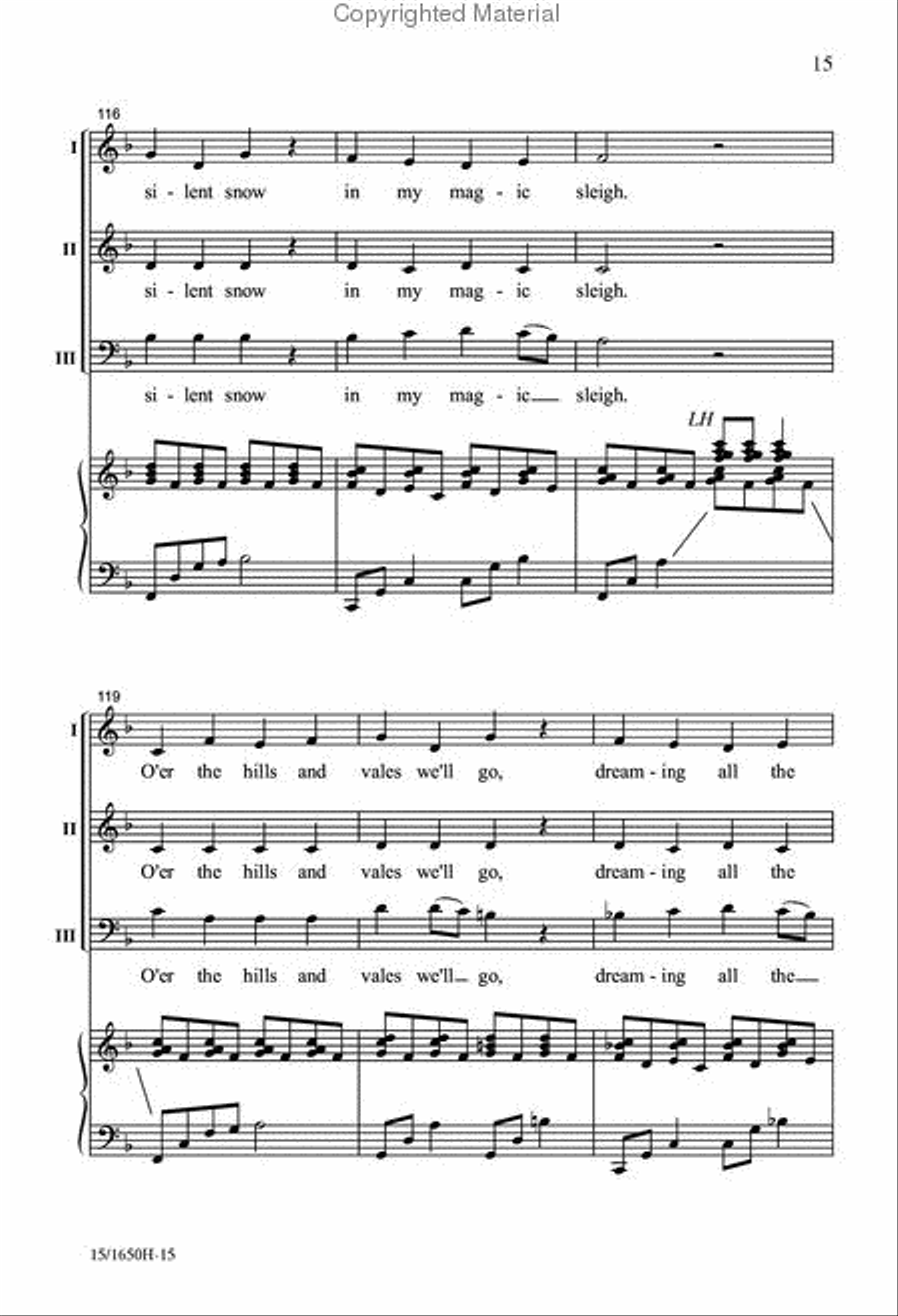 Jingle All the Ways Jingle All the Ways 3-Part scores gallery preview page 16