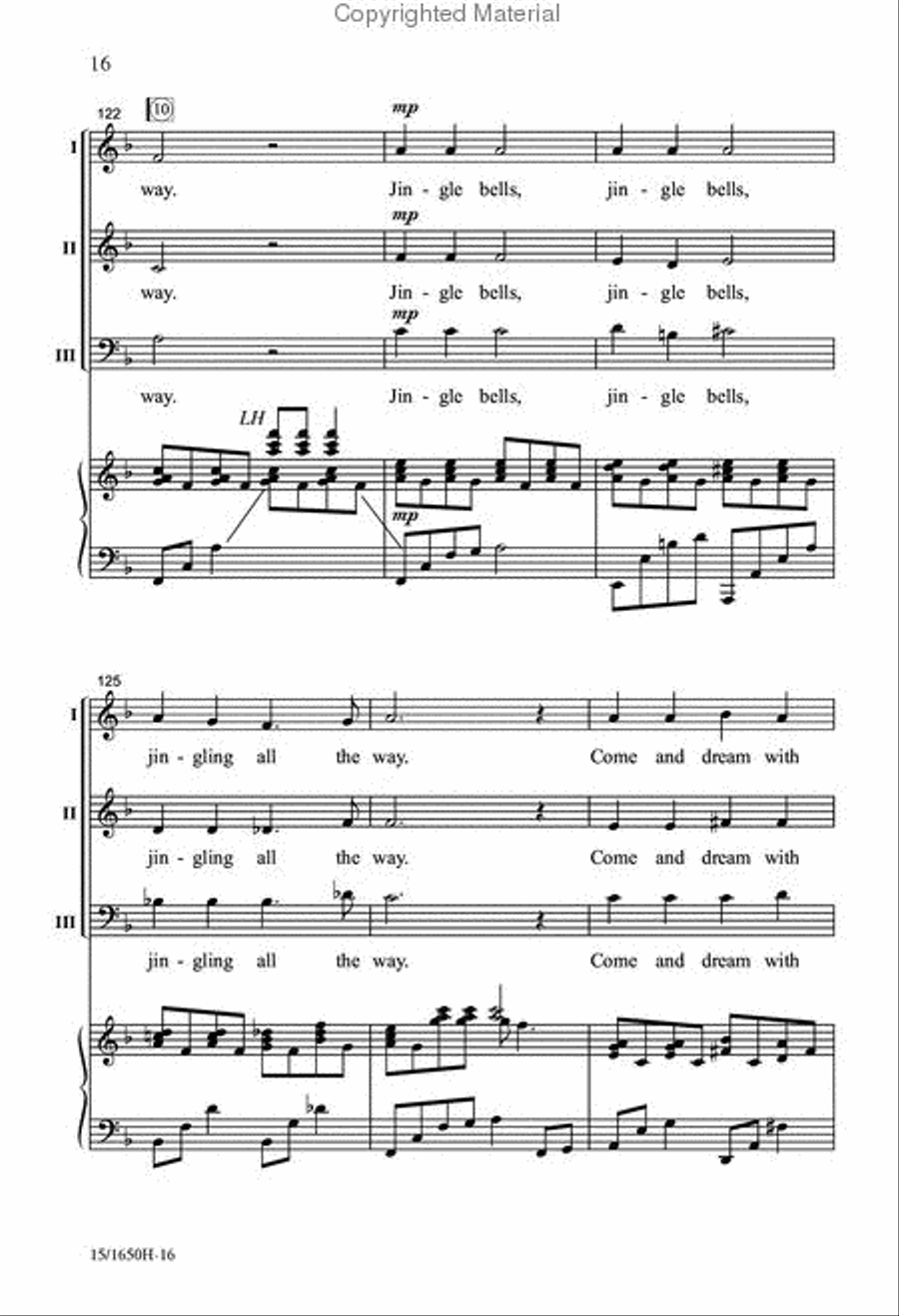 Jingle All the Ways Jingle All the Ways 3-Part scores gallery preview page 17