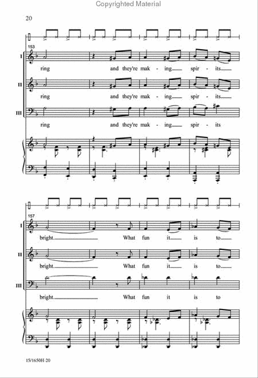 Jingle All the Ways Jingle All the Ways 3-Part scores gallery preview page 21