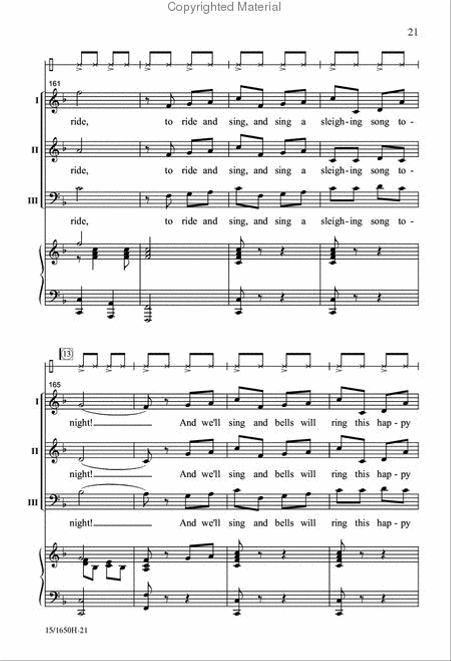 Jingle All the Ways Jingle All the Ways 3-Part scores gallery preview page 22