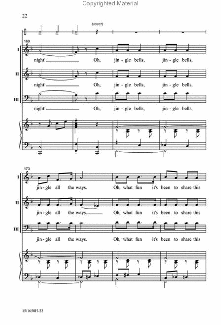 Jingle All the Ways Jingle All the Ways 3-Part scores gallery preview page 23