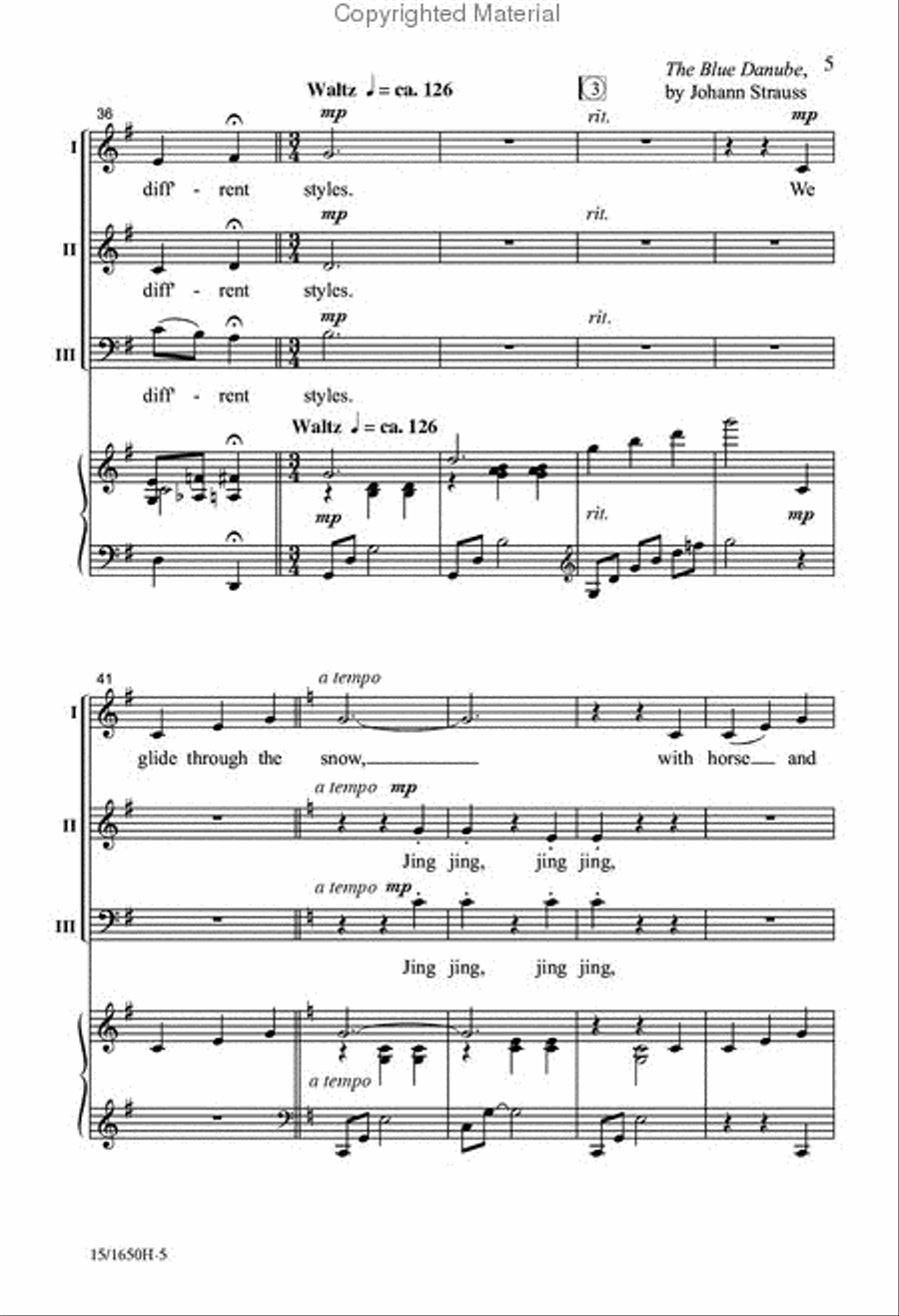 Jingle All the Ways Jingle All the Ways 3-Part scores gallery preview page 6
