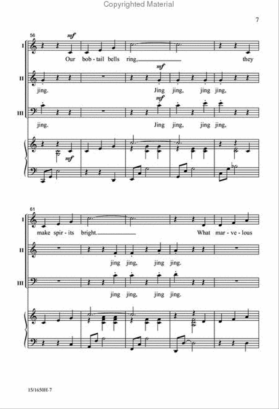 Jingle All the Ways Jingle All the Ways 3-Part scores gallery preview page 8