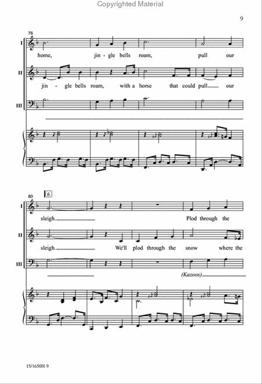 Jingle All the Ways Jingle All the Ways 3-Part scores gallery preview page 10