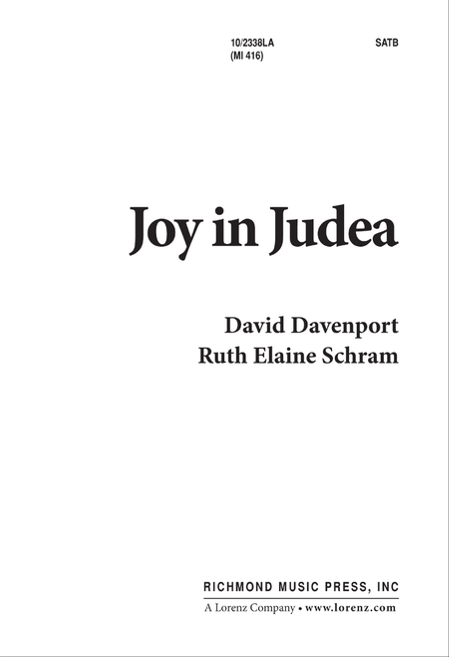 Joy in Judea Joy in Judea 4-Part scores gallery preview page 1