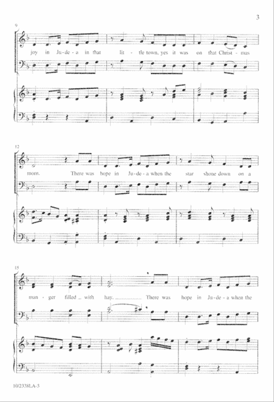 Joy in Judea Joy in Judea 4-Part scores gallery preview page 4