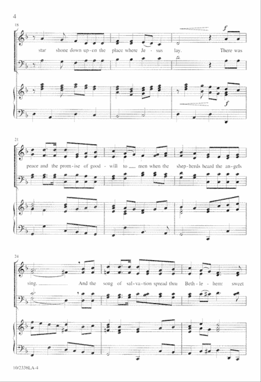 Joy in Judea Joy in Judea 4-Part scores gallery preview page 5