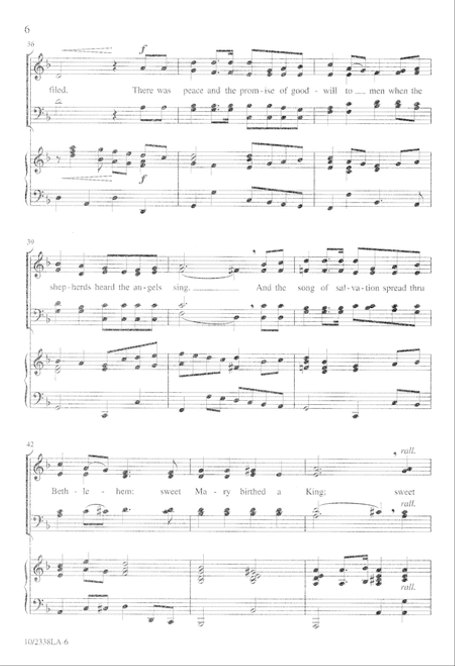 Joy in Judea Joy in Judea 4-Part scores gallery preview page 7