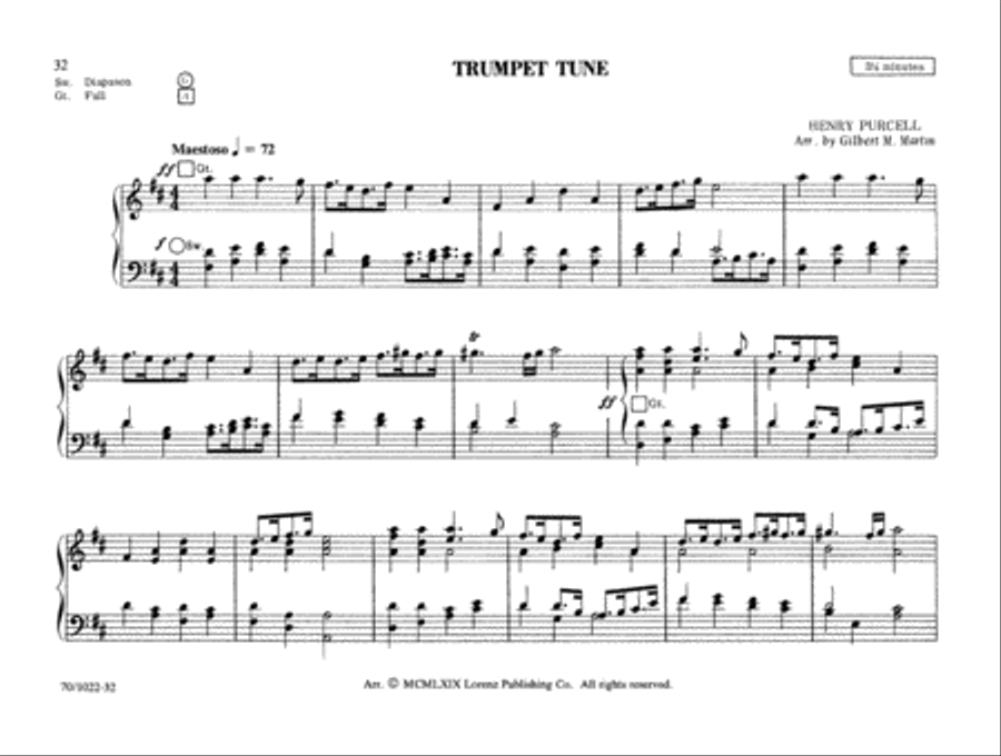 Pedal-less: Wedding Music For Organ Organ Solo scores gallery preview page 14