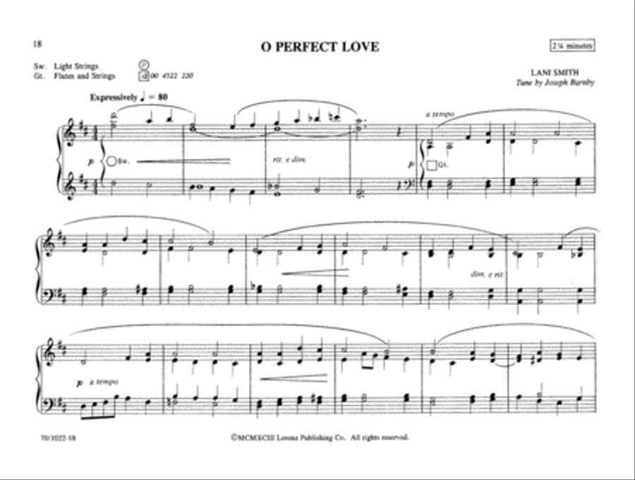 Pedal-less: Wedding Music For Organ Organ Solo scores gallery preview page 8
