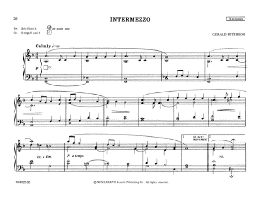Pedal-less: Wedding Music For Organ Organ Solo scores gallery preview page 9
