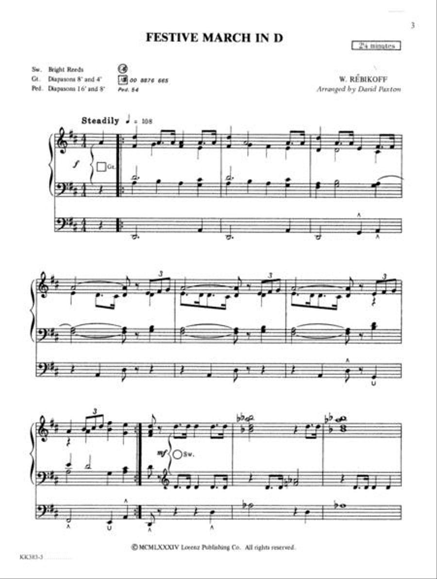 Pipe Dusters, Vol. 1 Organ Solo scores gallery preview page 3