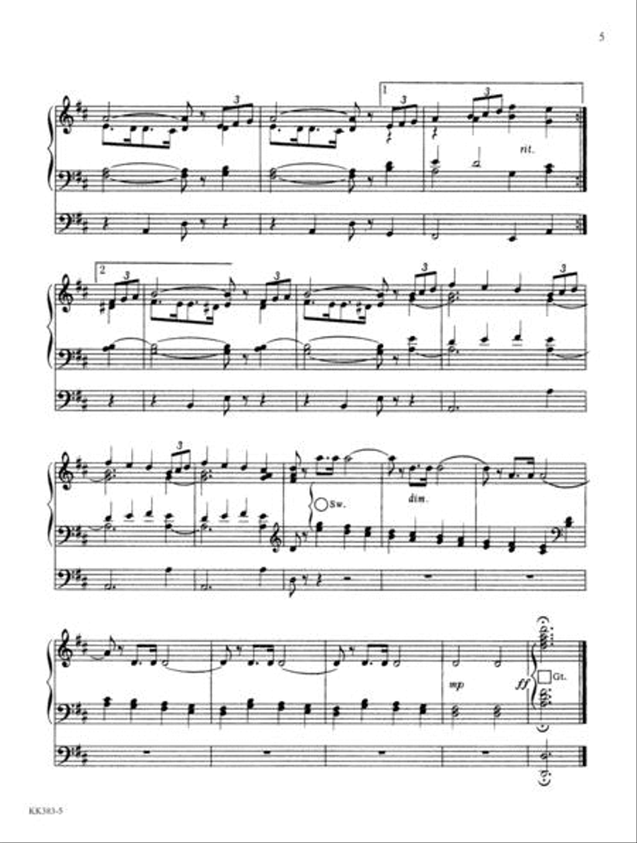 Pipe Dusters, Vol. 1 Organ Solo scores gallery preview page 5