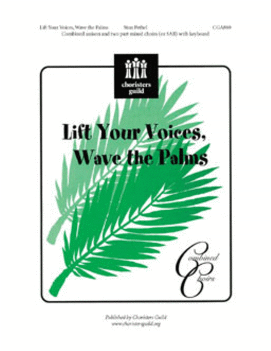 Lift Your Voices Wave the Palms Unison Choir scores gallery preview page 1
