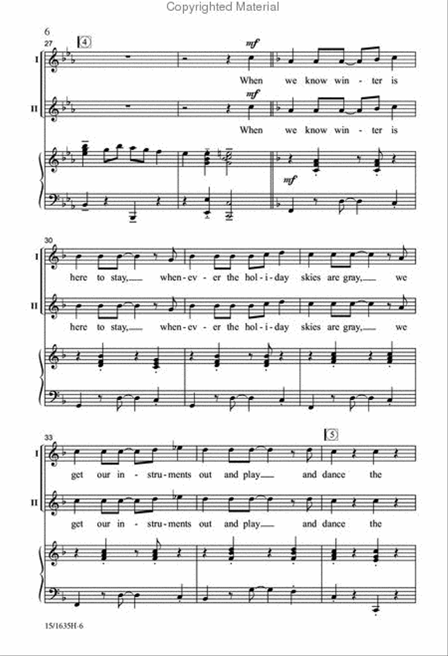 The Noel Cha-Cha 2-Part scores gallery preview page 5