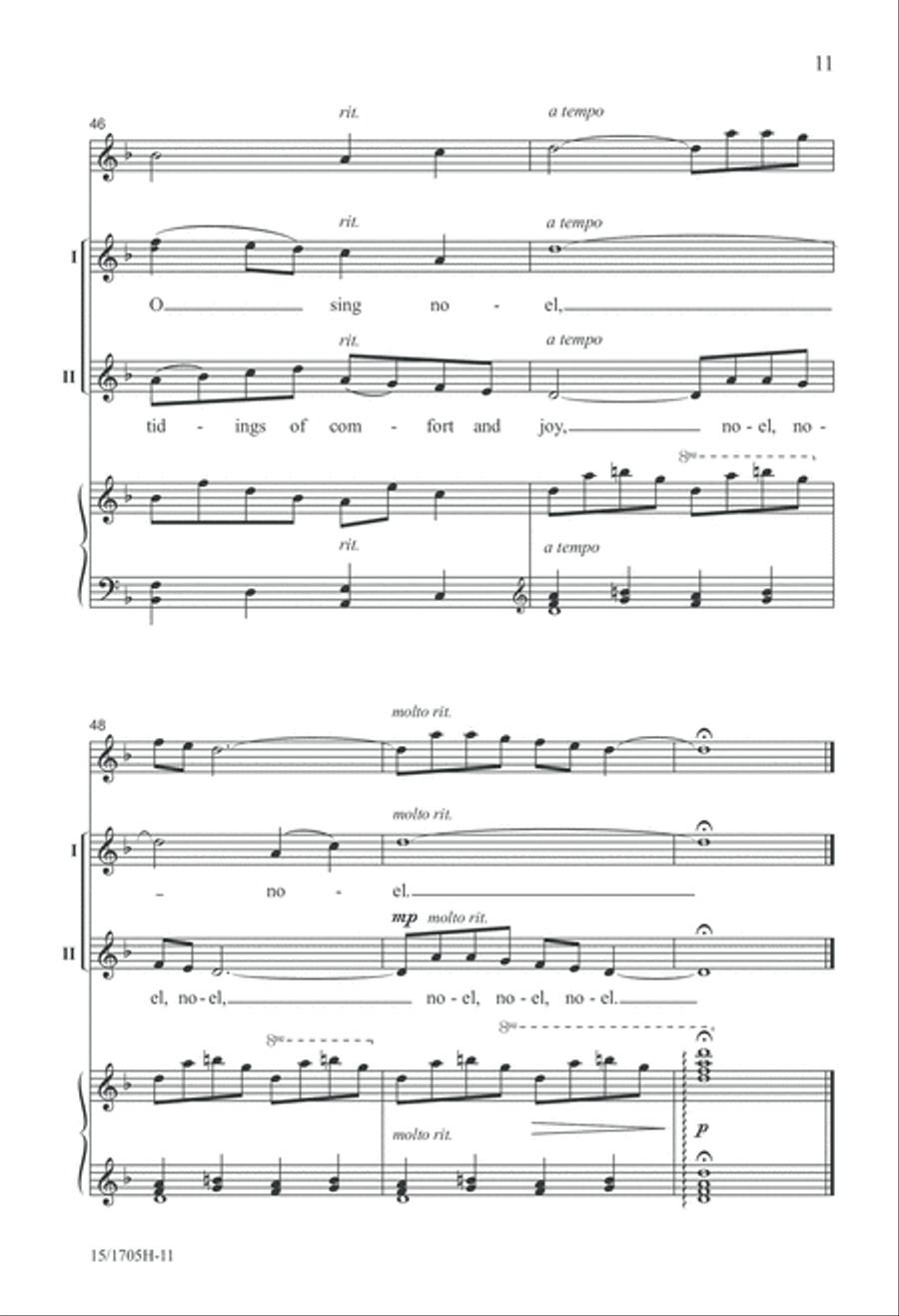 Noel, Noel Noel, Noel 2-Part scores gallery preview page 12