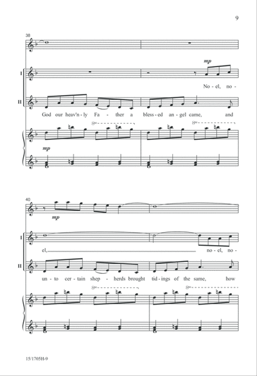 Noel, Noel Noel, Noel 2-Part scores gallery preview page 10