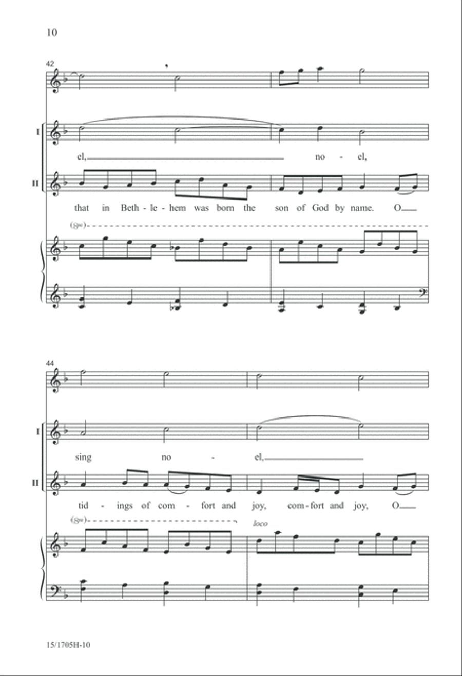 Noel, Noel Noel, Noel 2-Part scores gallery preview page 11