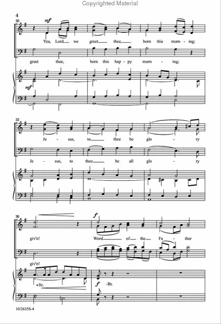 O Come, All Ye Faithful O Come, All Ye Faithful 4-Part scores gallery preview page 5