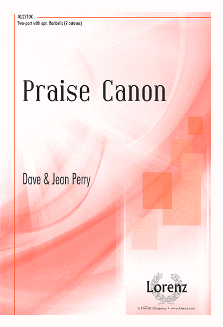 Praise Canon Praise Canon 2-Part scores gallery preview page 1