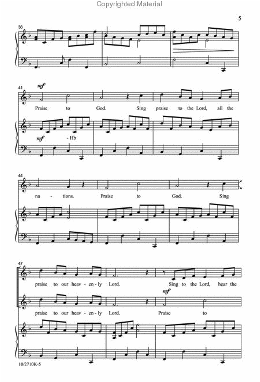 Praise Canon Praise Canon 2-Part scores gallery preview page 5