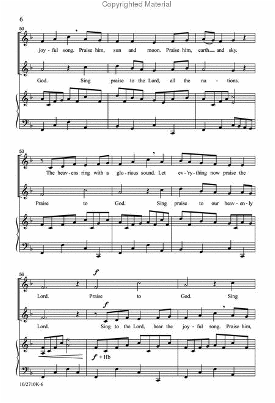 Praise Canon Praise Canon 2-Part scores gallery preview page 6