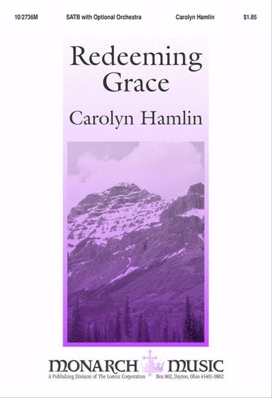 Redeeming Grace 4-Part scores gallery preview page 1