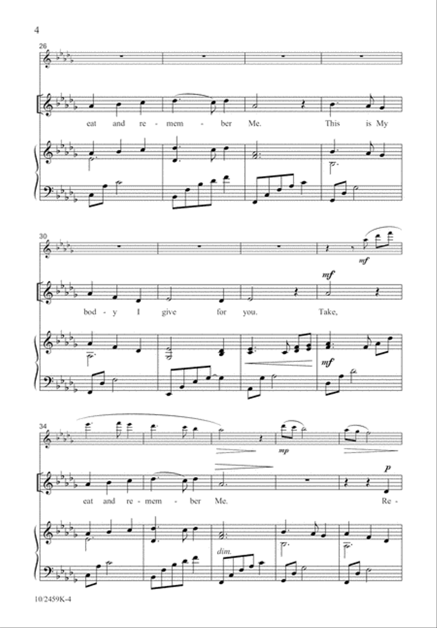 Remember Me Remember Me Unison Choir scores gallery preview page 5