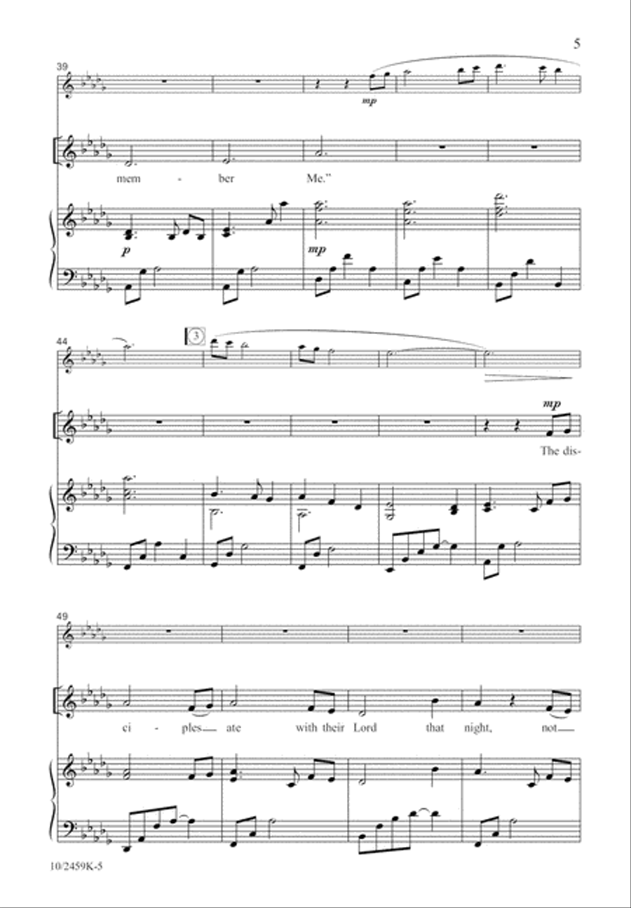 Remember Me Remember Me Unison Choir scores gallery preview page 6