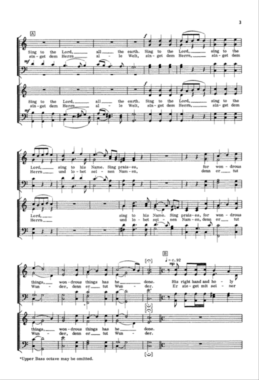 Sing a New Song Sing a New Song Choir scores gallery preview page 4