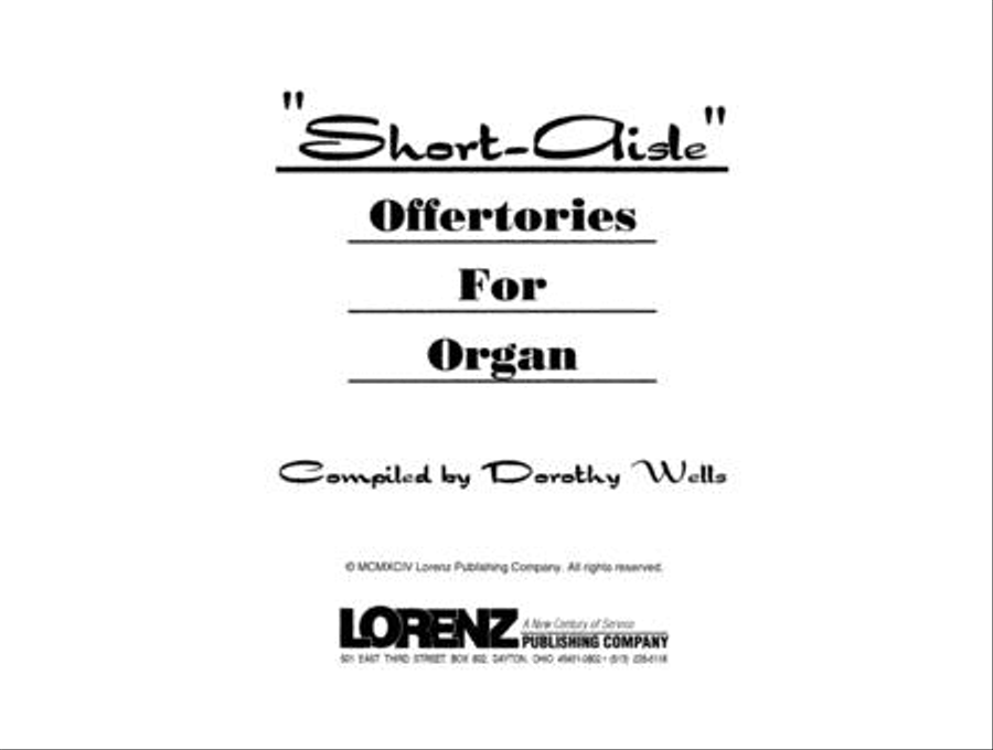 Short Aisle Offertories Organ Solo scores gallery preview page 2