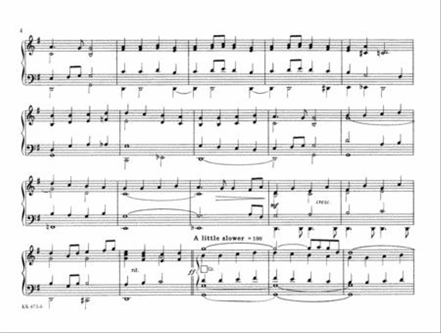 Short Postludes for Organ Organ Solo scores gallery preview page 5