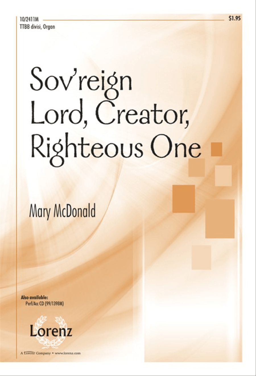 Sov'reign Lord, Creator, Righteous One TTBB scores gallery preview page 1