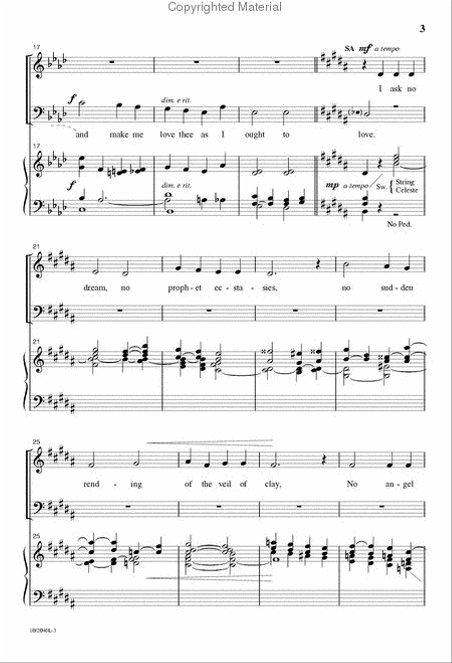 Spirit of God, Descend Upon My Heart 4-Part scores gallery preview page 3