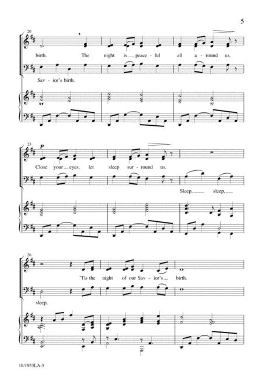 Still, Still, Still 3-Part scores gallery preview page 5
