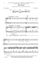 The Wind 4-Part scores gallery preview page 3
