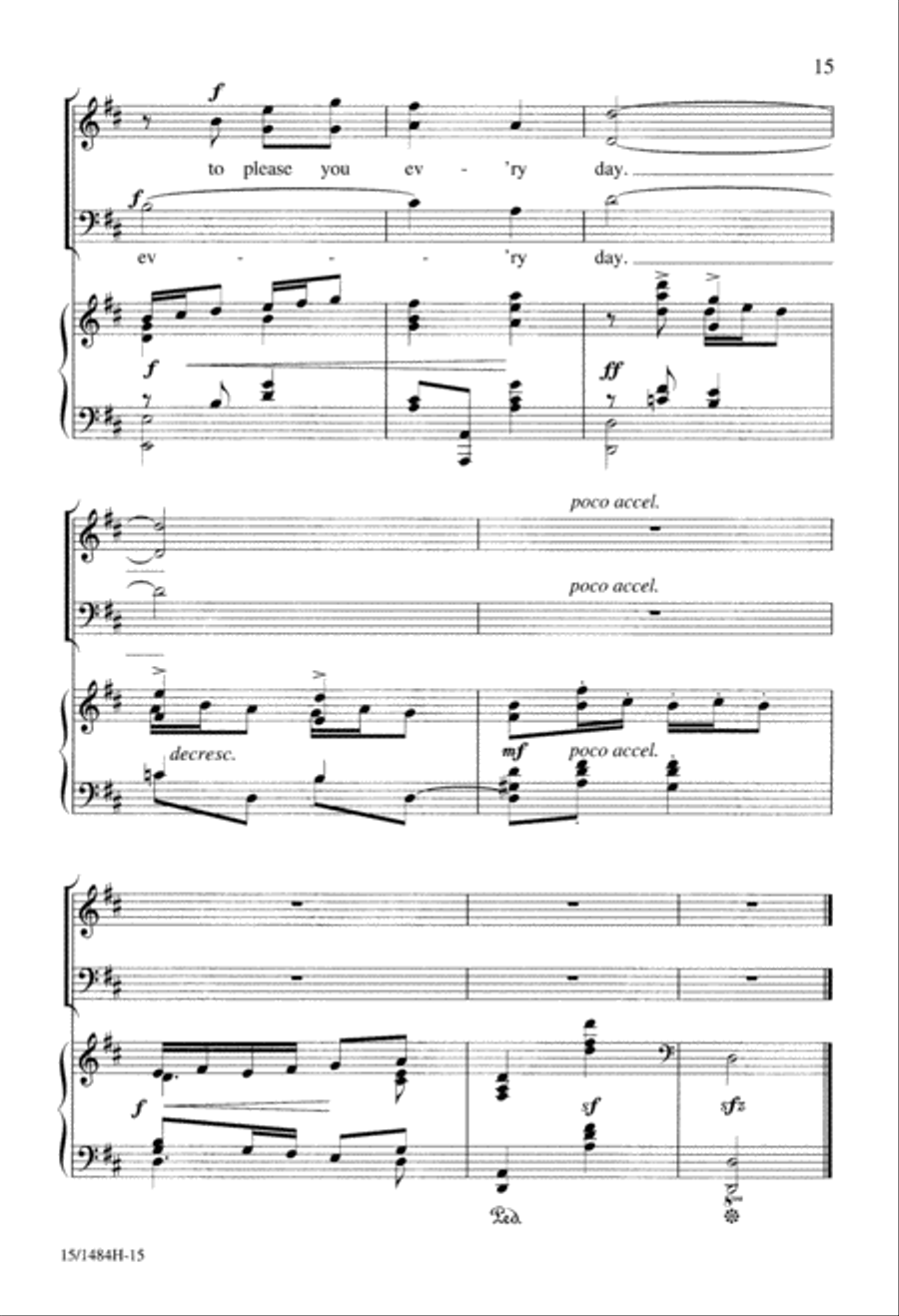Three Shakespeare Songs Three Shakespeare Songs 4-Part scores gallery preview page 16