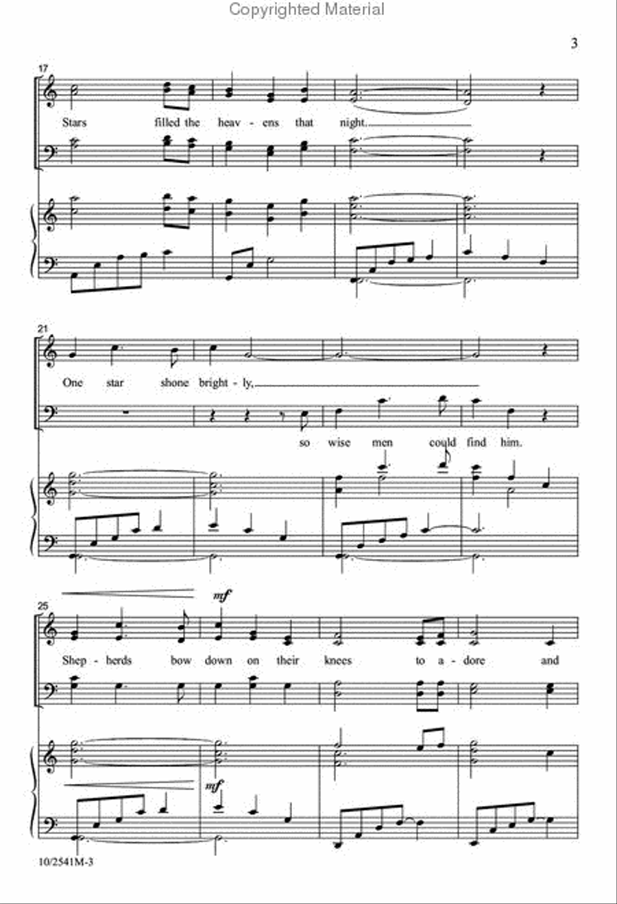 Touched by a Child Touched by a Child 4-Part scores gallery preview page 3