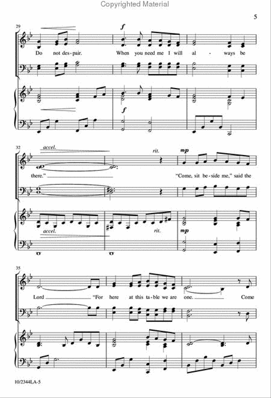 The Upper Room The Upper Room 4-Part scores gallery preview page 5