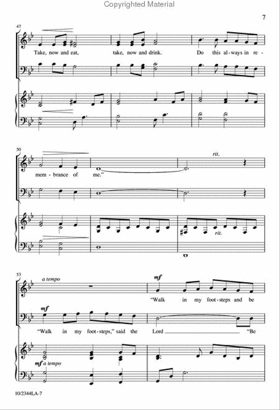 The Upper Room The Upper Room 4-Part scores gallery preview page 7